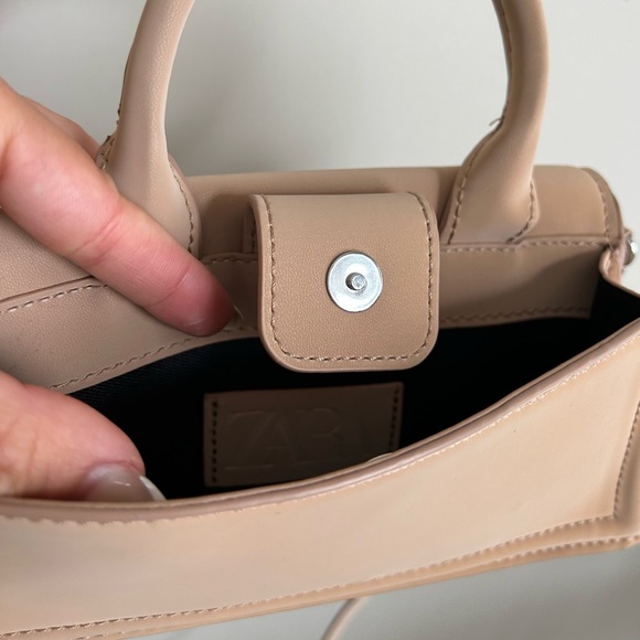 Nude zara cross body purse - Picture 3 of 3